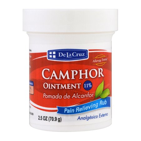 19145 - De La Cruz Camphor Ointment - 2.5 oz. - BOX: 12