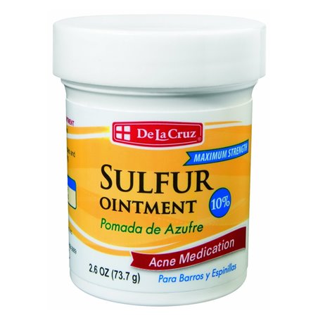 19056 - De La Cruz Sulfur Ointment - 2.6 oz. - BOX: 12 Units