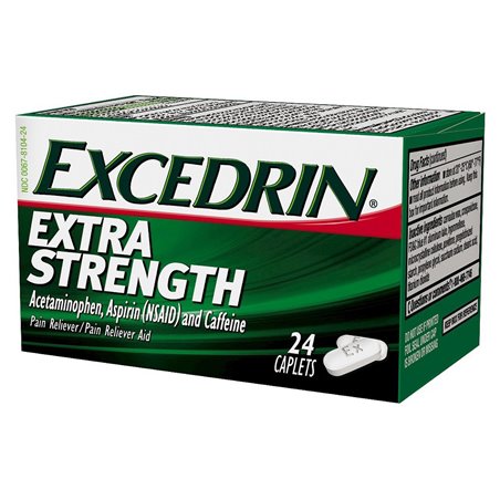 12068 - Excedrin Extra Strength - 24 Caps - BOX: 