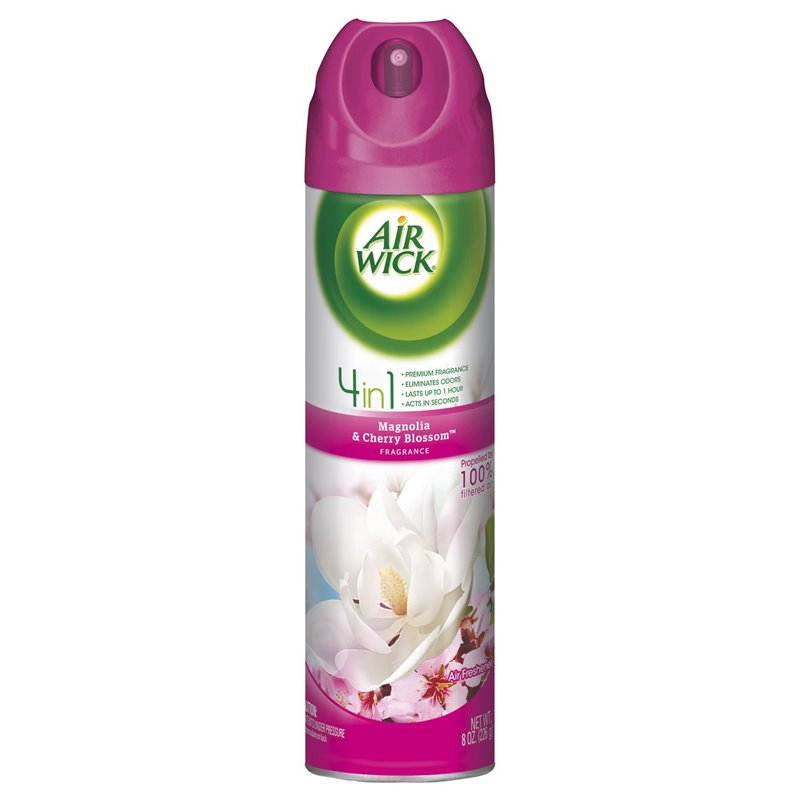 12152 - Air Wick Magnolia & Cherry Blossom  (77897- 8 oz.) (12 pack) Pink - BOX: 12 Units