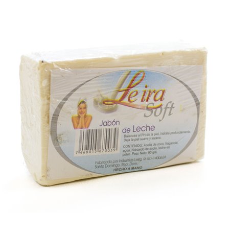 12213 - Leira Soft Jabón de Leche (Milk Soap) - 90g - BOX: 