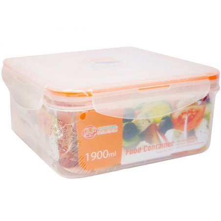 12598 - Uniware Square Food Container - 3 Pcs ( 370/860/1900ml ) - BOX: 20 Units