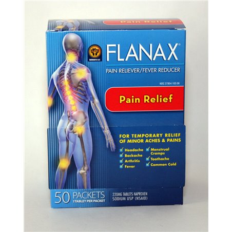 12602 - Flanax Pain Relief - 40ct (20/2ct) - BOX: 
