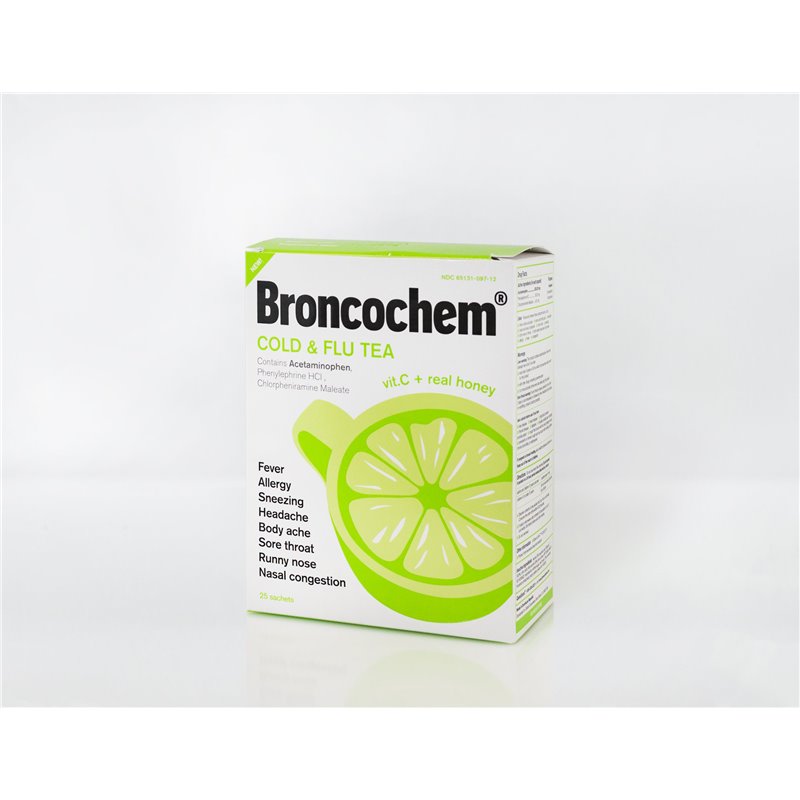 19408 - Broncochem Te Antigripal - 25 Count - BOX: 25