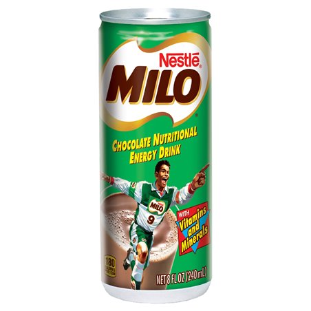 12526 - Nestle Milo Chocolate Nutritional Energy Drink - 8 fl. oz. (Case of 24) - BOX: 
