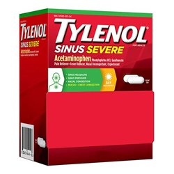 18839 - Tylenol Sinus Severe - 25/2's - BOX: 