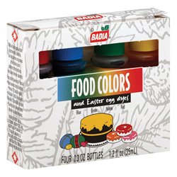 19235 - Badia Food Coloring Kit - 1.2 oz. - BOX: 12 Units