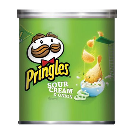 12287 - Pringles Sour Cream & Onion - 1.4 oz. (12 Pack) - BOX: 12 Units