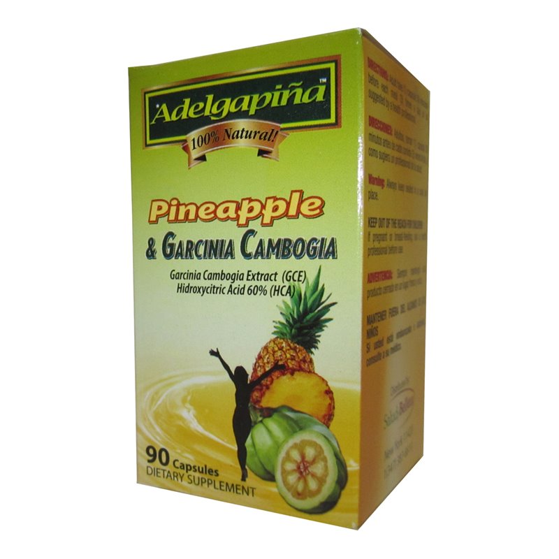 12669 - Adelgapiña Pineapple Diet - 90 Caps - BOX: 