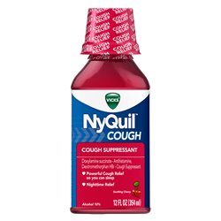 19401 - Nyquil Liquid Cough Suppressant - 12 fl. oz. - BOX: 