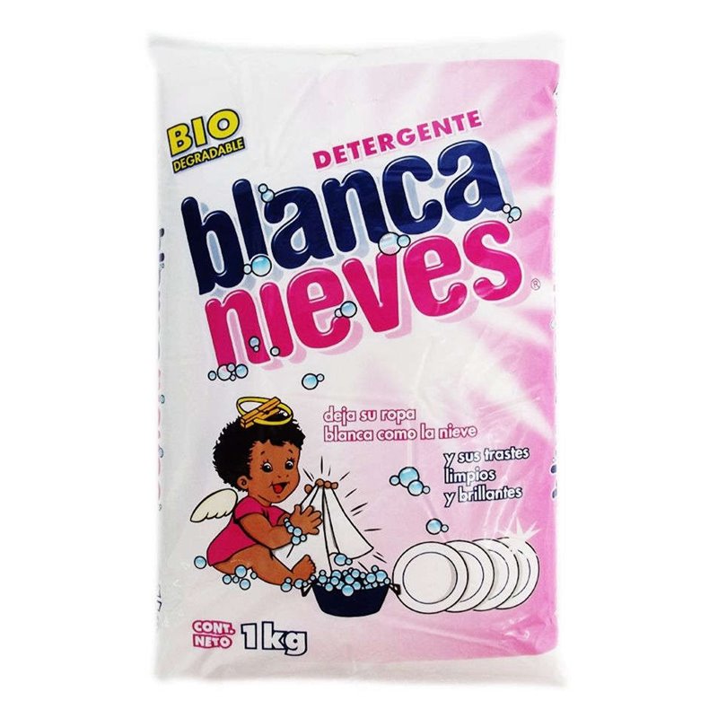 12782 - Blanca Nieves Laundry Detergent - 18 Bags/1Kg - BOX: 18 Bags