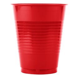 19350 - Plastic Cups, Red 16 oz. - 48 Pack/16pcs - BOX: 48 Pkg