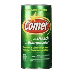 12826 - Comet Cleaning Powder W/ Bleach - 14 oz. (Case of 24) - BOX: 