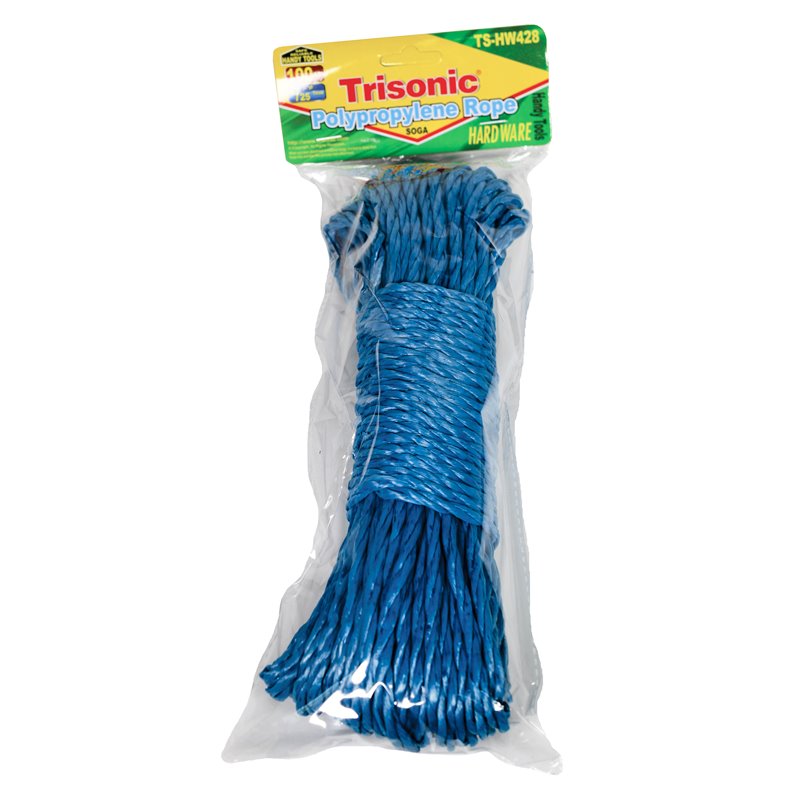 16608 - Trisonic Polypropylene Rope - 100 ft. - BOX: 