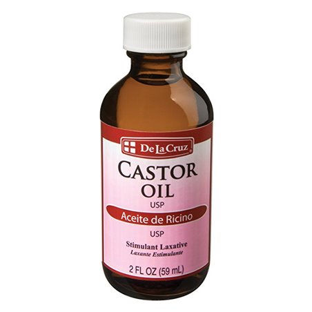 19325 - De La Cruz Castor Oil (Aceite de Ricino) - 2 fl. oz. - BOX: 12