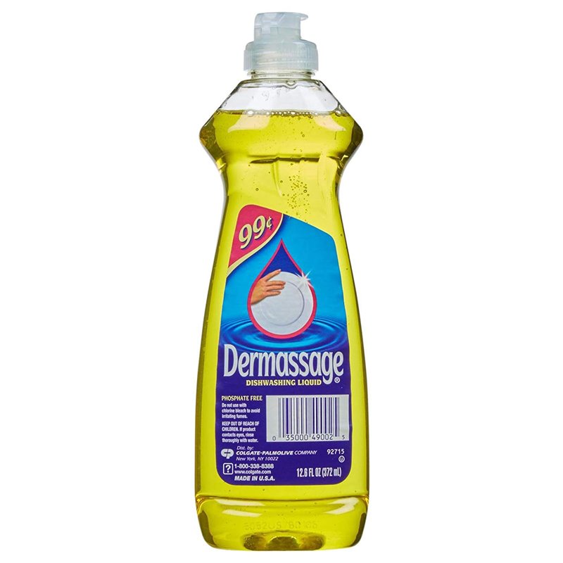 12713 - Dermassage Dishwashing Liquid - 14 fl. oz. (Case of 20) - BOX: 20 Units
