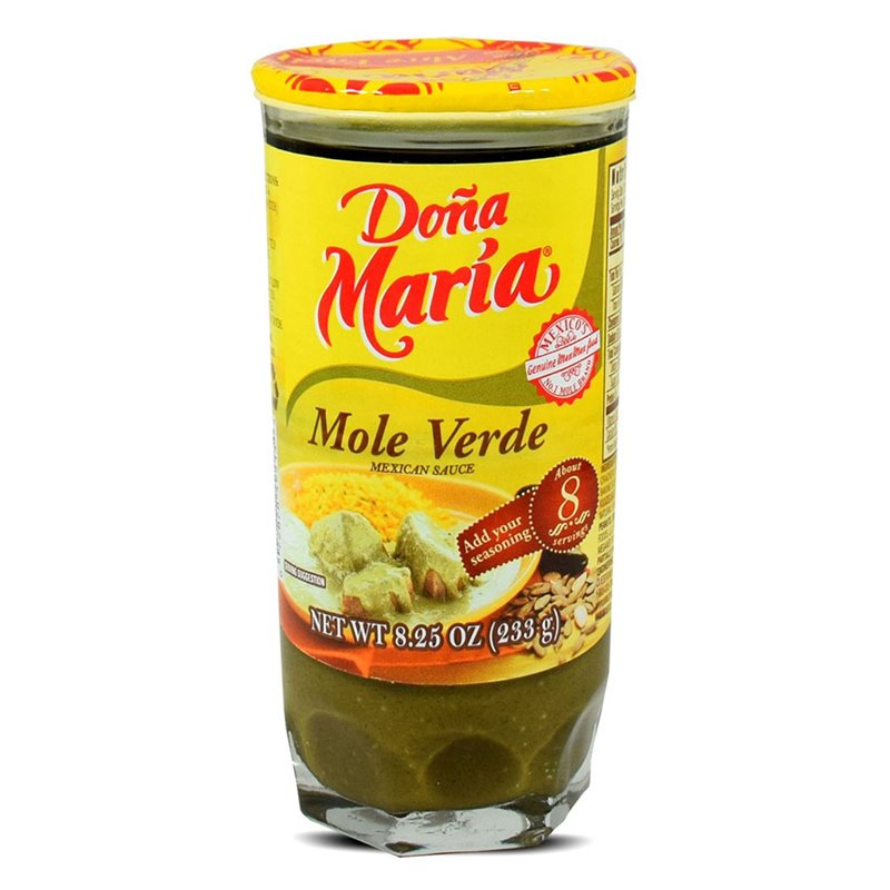13447 - Doña Maria Mole Verde -  8.25 oz. (Case of 12) - BOX: 
