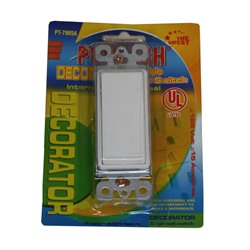 13406 - UL Single Pole Wall Switch ( PT-7965A ) - BOX: 24 Units