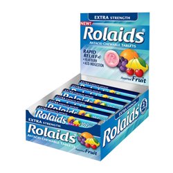 13391 - Rolaids Assorted Fruit - 12ct - BOX: 36 Pkg