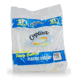 2384 - Plastic Cutlery Combo - 48 Pack/ 51ct - BOX: 48