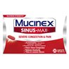 19502 - Mucinex Sinus-Max Severe Congestion Relief - 20 Caplets - BOX: 