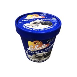 19556 - La Salle Ice Cream, All Flavors - 473ml (Pack of 8) - BOX: 8
