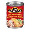 13252 - La Costeña Refried Pinto Beans - 20.5 oz. (Pack of 12) - BOX: 12 Units