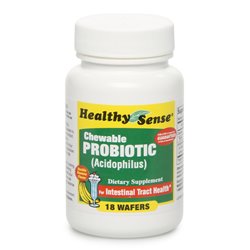 19578 - Healthy Sense Chewable Probiotic - 18 Wafers - BOX: 12