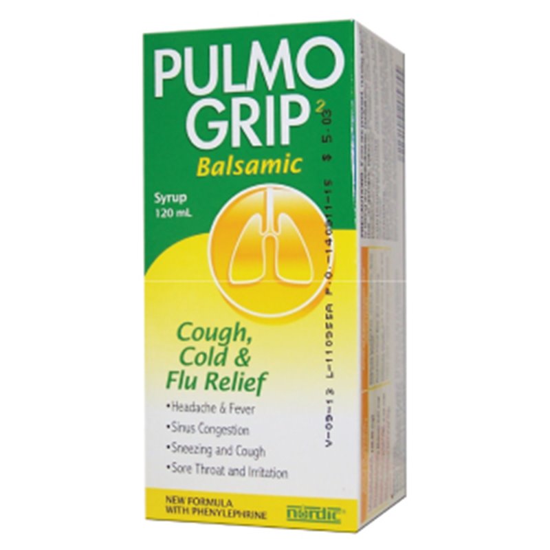 19563 - Pulmo Grip Balsamico 120ml - BOX: 