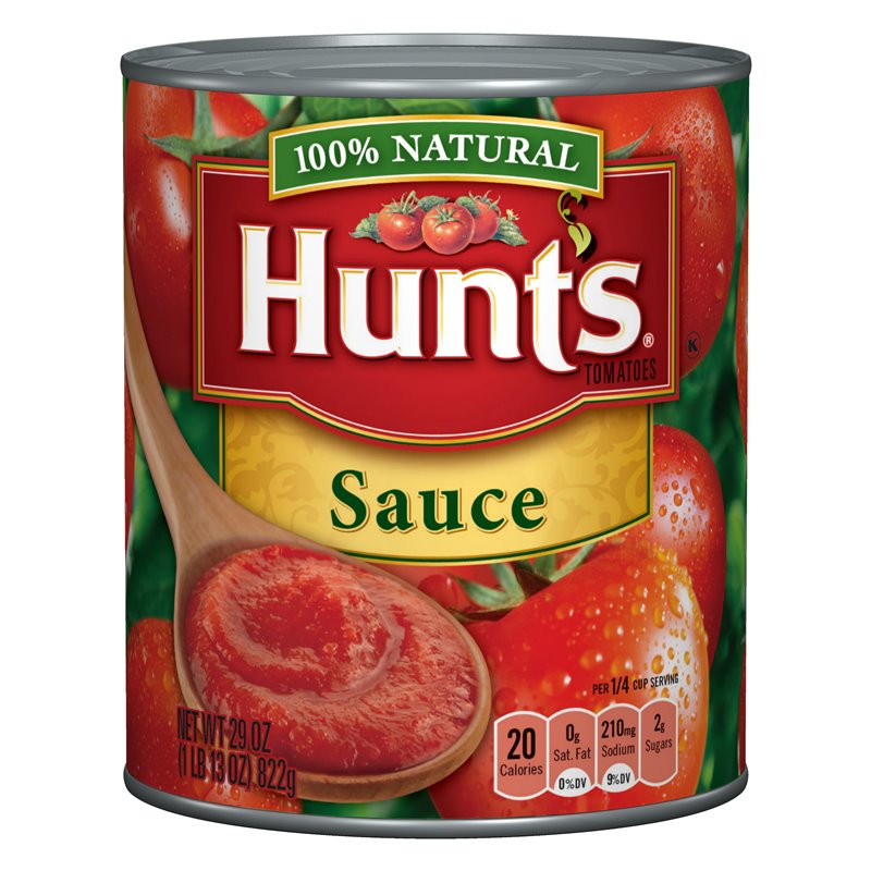 13342 - Hunt's Tomato Sauce - 29 oz. (12 Pack) - BOX: 