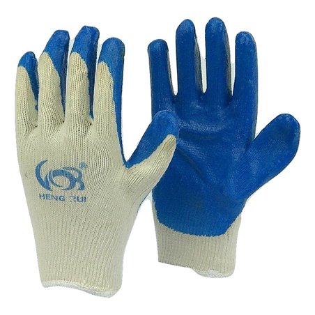 19543 - Heng Rui Blue Working Gloves - BOX: 