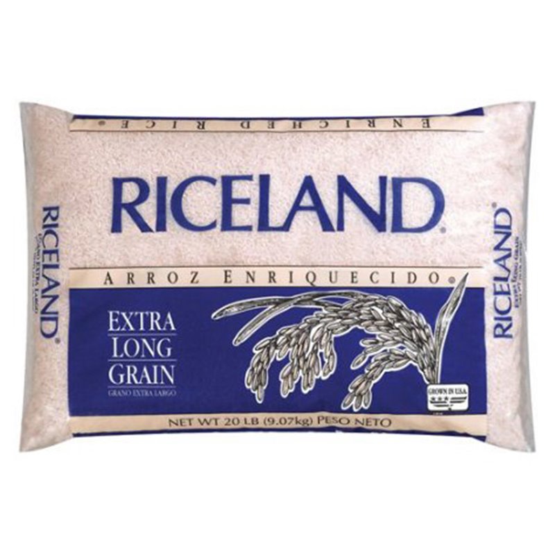 19599 - Riceland Rice ELG 4% - 20 Lb. - BOX: 3 Units
