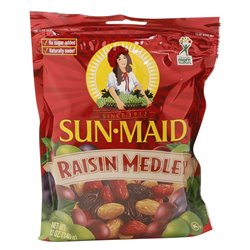 19869 - Sun Maid Raisin Medley (Bag) - 12 oz. - BOX: 24Units