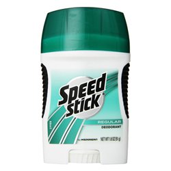 13870 - Speed Stick Deodorant, Regular - 1.8 oz. - BOX: 12 Units