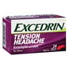 19807 - Excedrin Tension Headache - 24 Caplets - BOX: 