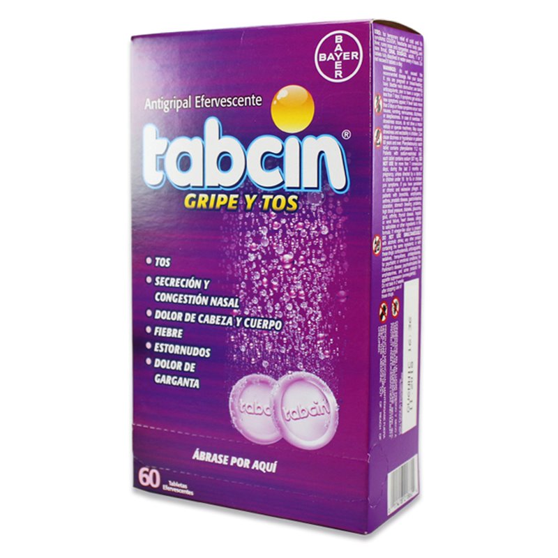 13753 - Tabcin Cough & Cold ( Purple ) - 60ct - BOX: 