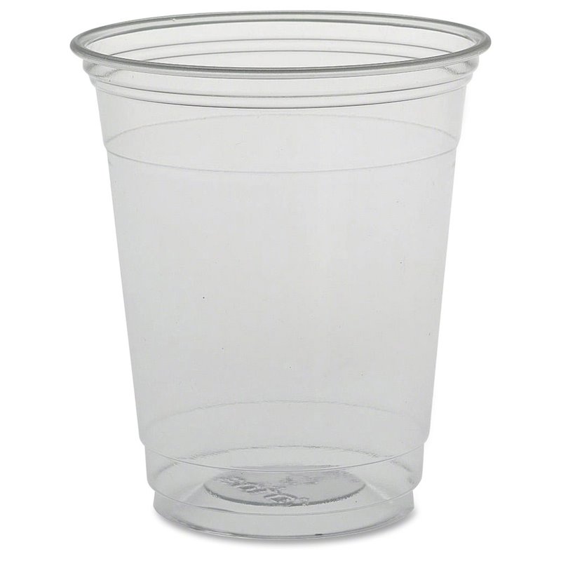 15396 - Clear Plastic Cold Cups, 12 oz. - 1000ct - BOX: 