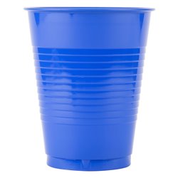 19959 - Plastic Cups, Blue 16 oz. - 48 Pack/16pcs - BOX: 48 Pkg