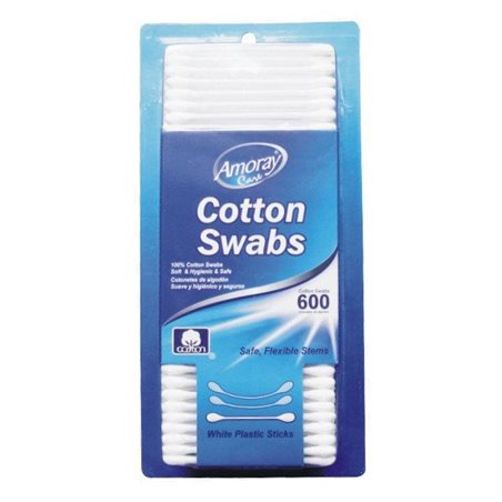 20018 - Cotton Swabs - 600ct - BOX: 48 Units