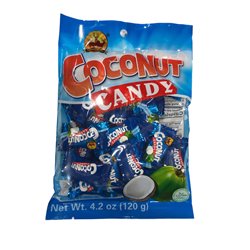 20057 - Coconut Candy - 4.23 oz. (120g) - BOX: 50 Units
