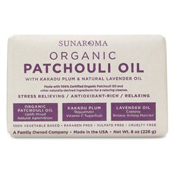 20065 - Sunaroma Soap Bar, Patchouli Oil - 8 oz. - BOX: 