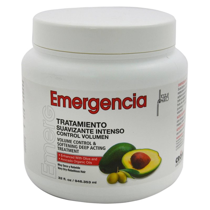 20082 - Emergencia Tratamiento Suavizante Intensivo ( Aguacate ) - 32 oz. - BOX: 12 Units