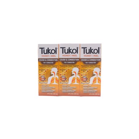 15373 - Tukol Adult X-Pecto Miel ( Honey ) - 4 fl. oz. - BOX: 12 Units