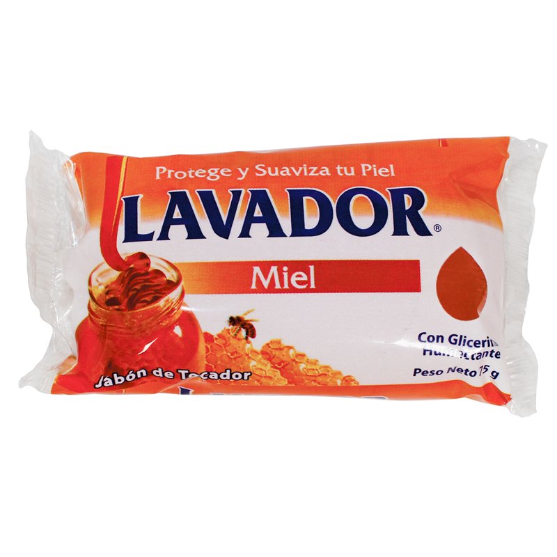15400 - Lavador Soap, Tocador Miel - 75g (Case of 96) - BOX: 96
