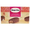 20104 - Haagen Dazs Ice Cream Bars, Chocolate Dark Chocolate - 15 Count - BOX: 