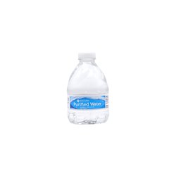 20106 - Purified Water, 8 fl oz - 80 Pack - BOX: 80 Units