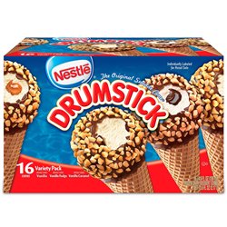 20108 - Nestle Drumstick Ice Cream Cones, Variety Pack - 16 Count - BOX: 