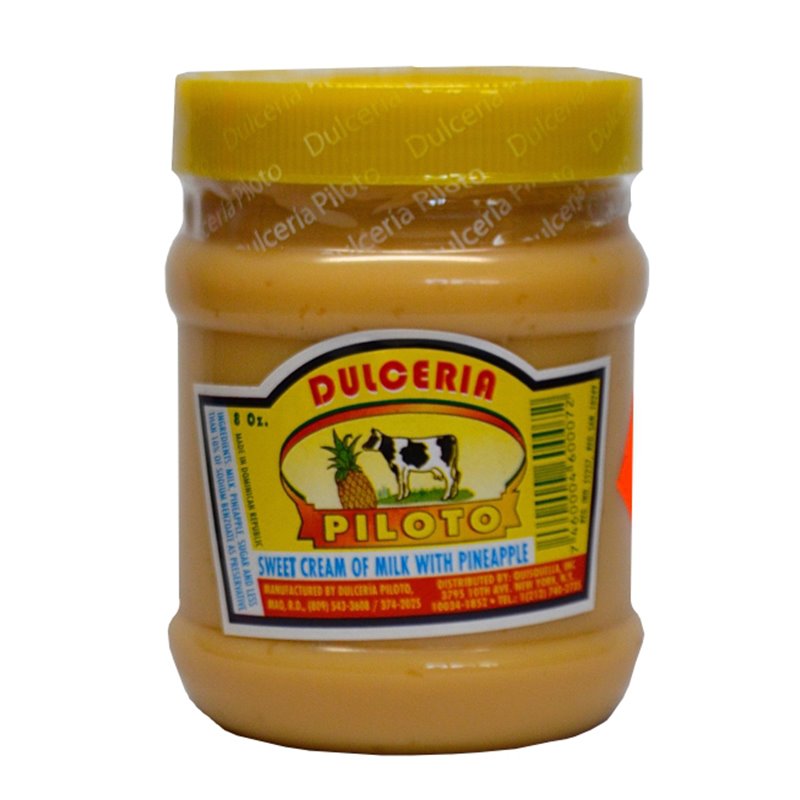 14221 - Dulceria Piloto Sweet Cream Milk W/Pineapple - 8 oz. - BOX: 24 Units