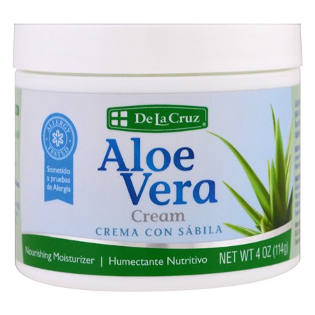 20144 - De La Cruz Aloe Vera Cream-4 oz. - BOX: 12