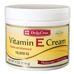 20145 - De La Cruz Vitamin E Cream - 4 oz. - BOX: 12